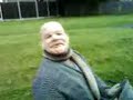 silly old biddy goes wild