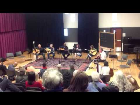 Guitar 3 class perform 