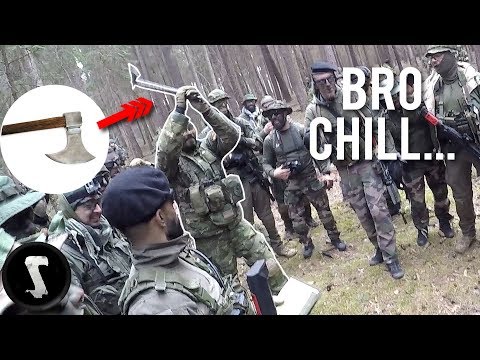 This Guy Takes Airsoft Way Too Serious 