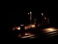 part one of the vigil is the service of light. the paschal candle is blessed and processed into a darkened church. once at sanctuary the candle is incensed by the deacon who then announces the resurrection by singing the exsultet 