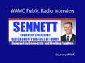 Jonathan Sennett interview on WAMC