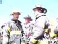 FIre chief talking about situation, talking to firemen