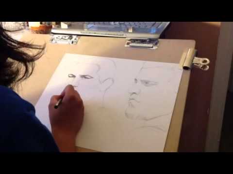 how to draw ufc logo