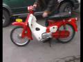 Honda C50 oder Cub Testfahrt!