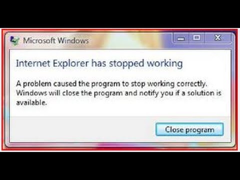 how to fix internet explorer