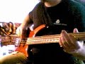 The Trooper bass cover