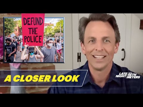 Trump Sinks in Polls, Protesters Call to Defund the Police