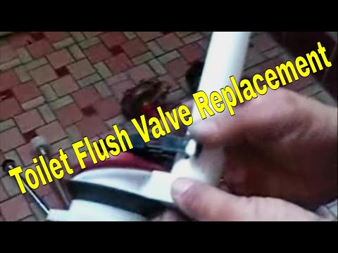 how to repair urinal flush valve