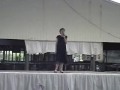 Brittany Magill (11) singing