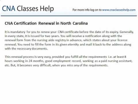 how to register for cna exam in nc