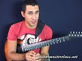 metallica guitar lesson