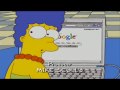 Marge Simpson utilizando Google