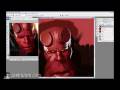 6/6 Bluhm paints HELLBOY, Ron Perlman