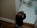 Benjamin goes exploring
