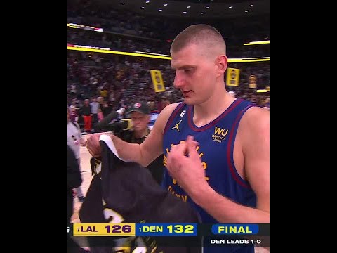 Video: Denver Nuggets take 1-0 series lead against Lakers in Western Conference Finals 
