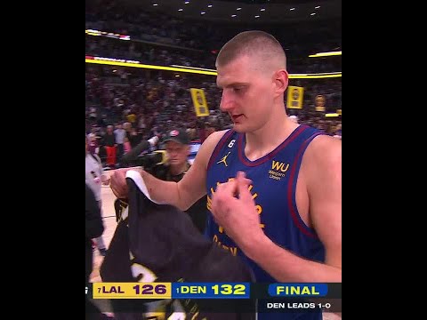 Video: Denver Nuggets take 1-0 series lead against Lakers in Western Conference Finals