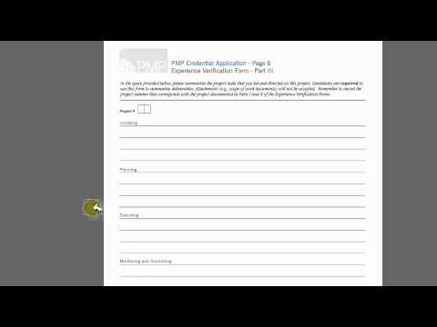 how to prove project management experience for pmp
