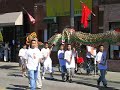Chinese parade festival with Dragon Dance for Double Ten