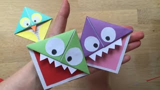 Monster, Owl, and Emoji Bookmarks