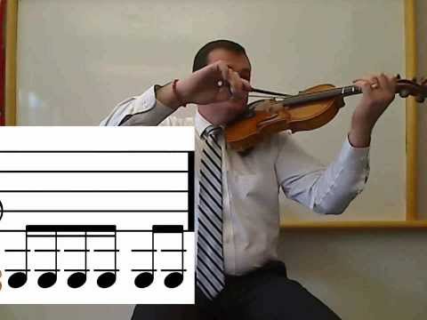 how to read violin notes