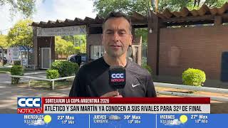 SORTEARON LA COPA ARGENTINA 2026