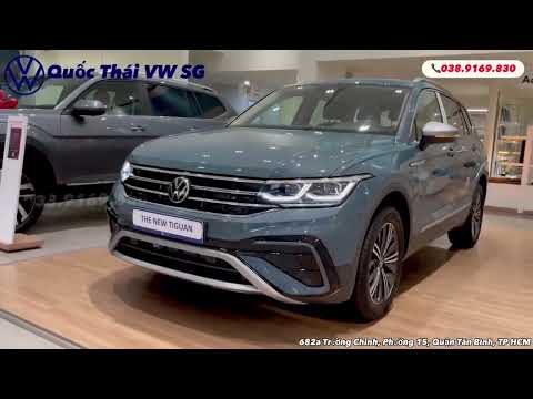 GIÁ XE TIGUAN FACELIFT 2023 MÀU XANH PETROLEUM TẠI VW SÀI GÒN