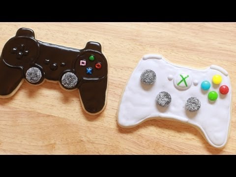 VIDEO GAME CONTROLLER COOKIES - NERDY NUMMIES
