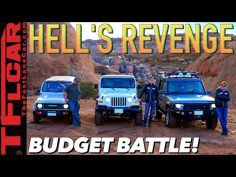 We Torture Test 3 Budget Off-Roaders in Moab & This One Is The Best! Cheap Jeep Challenge Ep.8
