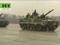 the russian military have started preparations for the victory day parade to be held on red square on may 9. the annual event marks the end of russia's participation in world war ii.

a training square, similar in size to red square, has been built in alabino in the moscow region. more than 8,000 personnel are to march on red square during celebrations.

for the first time since the fall of soviet union, military hardware, including bmp-3 infantry fighting vehicles, btr-80 armoured personnel carriers, t-90 tanks, topol-m mobile missile launchers and tu-160 and tu-95ms strategic bombers will be take part in the parade.

the first victory parade was on june 24, 1945 on the order of the then supreme commander-in-chief, joseph stalin.