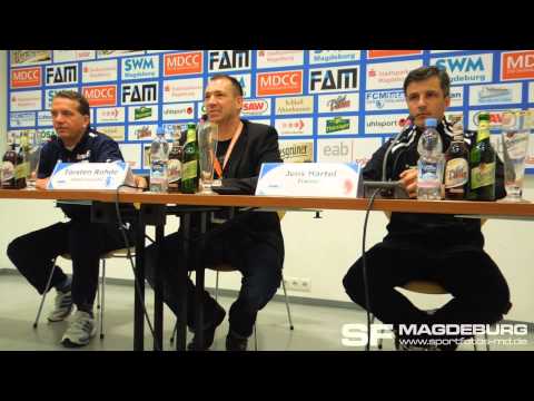Video: Pressekonferenz - 1. FC Magdeburg gegen Berliner AK 07 1:1 (0:1)