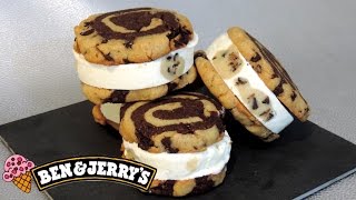 Cookie Dough Ice Cream Sandwiches (Ben&Jerry's)