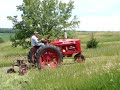 Farmall M sickling Farmall M sickling