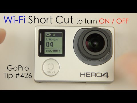 how to turn gopro off