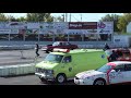 Truimph 675 Daytona drag race