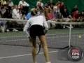 Anna Kournikova Plays Justin Gimelstob July 23, 2008 in DC