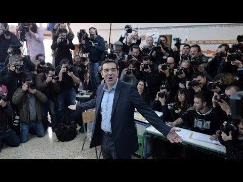 La izquierda gana las elecciones en Grecia, según sondeos en boca de urna
