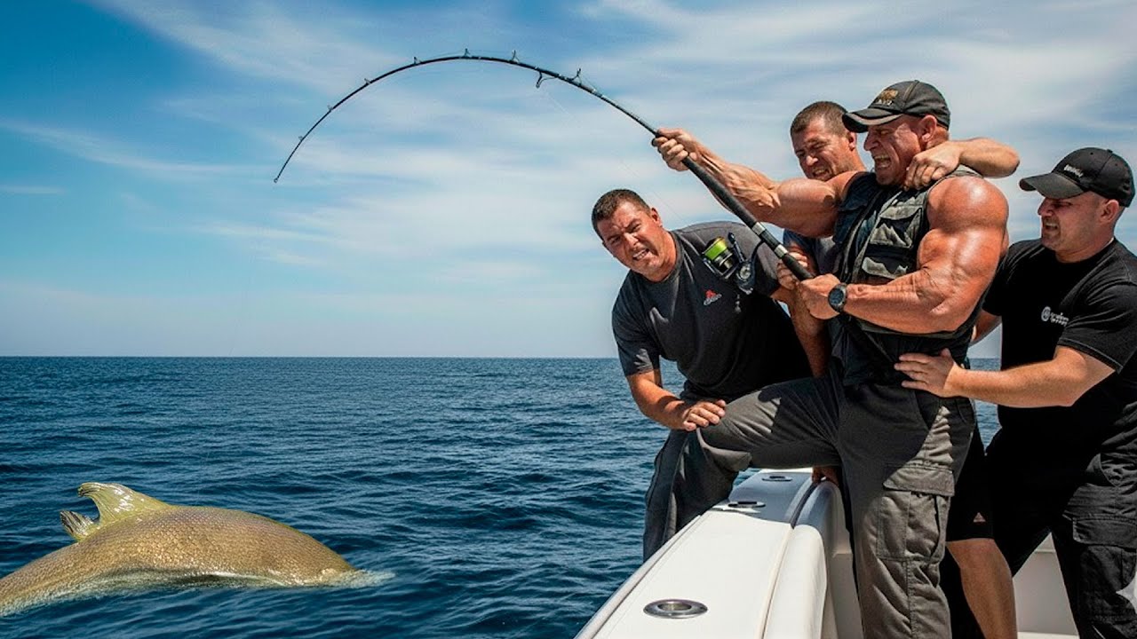 O MAIOR PEIXE JÁ PESCADO COM VARA NO MUNDO - INACREDITÁVEL!