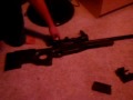 UTG OD green shadow airsoft gun sniper rifle review