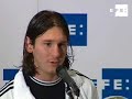 Messi recibe el premio EFE como mejor iberoamericano de la pasada temporada