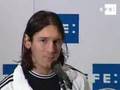 Messi recibe el premio EFE como mejor iberoamericano de la pasada temporada