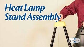 Heat Lamp Stand Assembly
