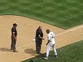 Lou Piniella kicks dirt on the umpire Lou Piniella kicks dirt on the umpire