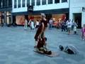 Boris y Nina AcroIris en Amagertorv / Strøget / København