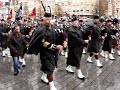 armistice day, pipers en bands