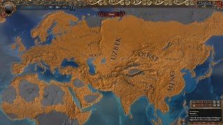 EU4 Timelapse: Flat Development and No Lucky Nations