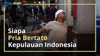 Viral Foto Pria Bertato Peta Indonesia Turut Demo George Floyd: Saya Sakit Hati, dan Minta Maaf
