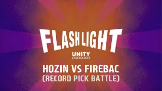 Hozin vs Fire Bac – FLASH LIGHT PARTY II RECORD PICK EVENT BATTLE