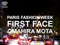 models omahira mota   first face paris fashion week fem   