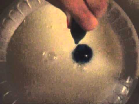 how to dye styrofoam