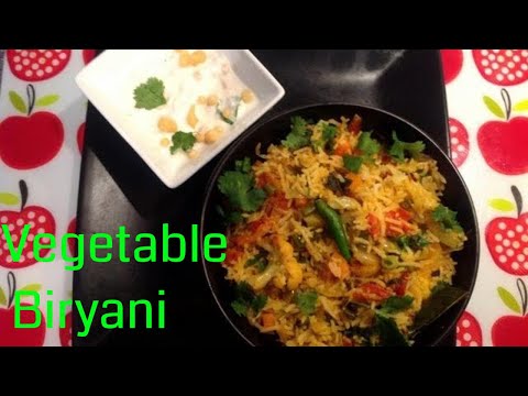 how to make veg biryani